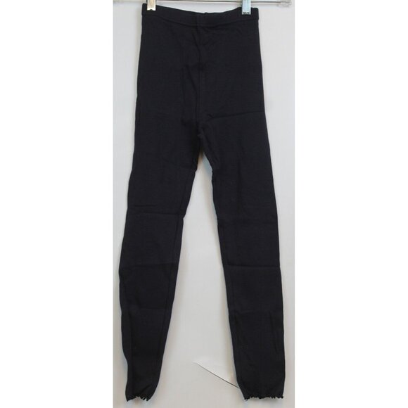 NEW 2004 Gymboree Hide & Seek Navy Blue Leggings sz 7 8 Lettuce Edge Cute GIrl - Picture 1 of 4